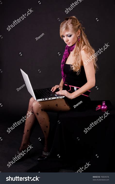 Beautiful Blonde Girl Underwear Stock Photo Shutterstock