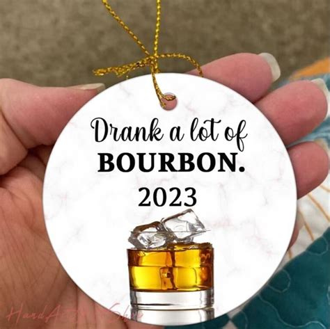 Bourbon Ornament Bourbon Whiskey T 2024 Whiskey Ornament For