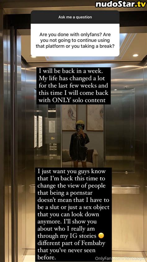 Fembabyth Nude OnlyFans Photo Nudostar TV