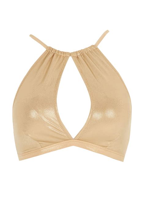 Sarı Kadın Regular Fit Bikini Üstü DeFacto