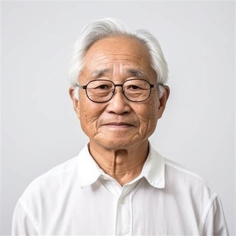 Premium Ai Image A Man Wearing Glasses And A White Shirt With A White