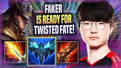 Faker Is Ready For Twisted Fate T Faker Plays Twisted Fate Mid Vs