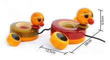 Wooden Paddling Ducks | Wooden duck toys for kids | Channapatna Toys