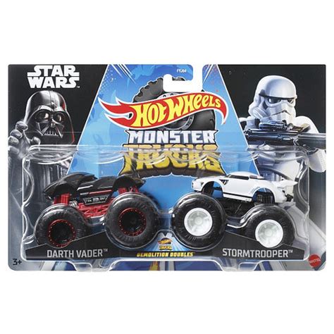 HOT WHEELS MONSTER TRUCK SET 2 MASINI SCARA 1 LA 64 DARTH VADER SI STORMTROOPER Cumpara La