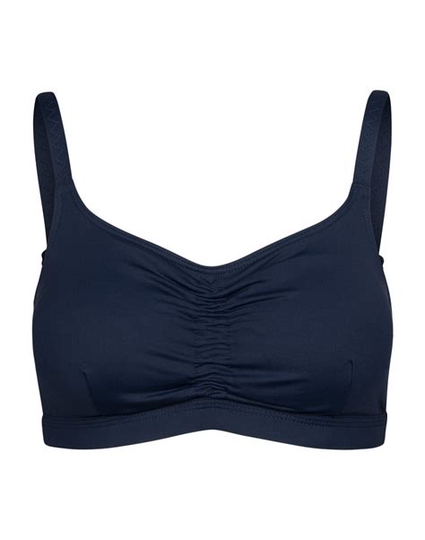 Marinblå protes bikini med ficka för inlägg Evanette