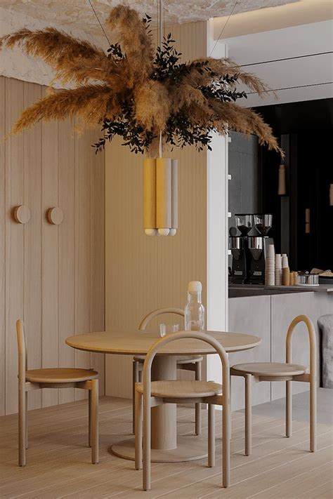 VEGAN CAFE "NAMA HA" - Kateryna Bondaryeva | Cafe interior design, Cafe ...