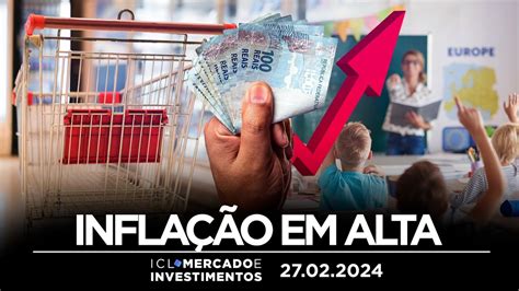 Icl Mercado E Investimentos Educa O E Alimentos Elevam O