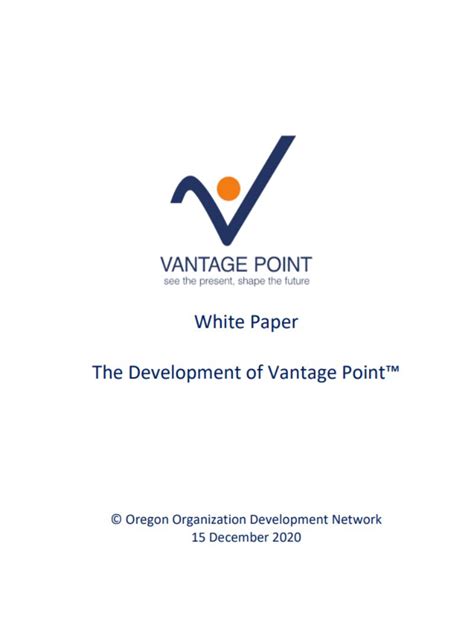 white paper vantage point
