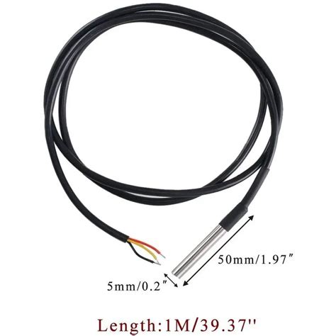 Ds B Sensor De Temperatura Sumergible Cable M A