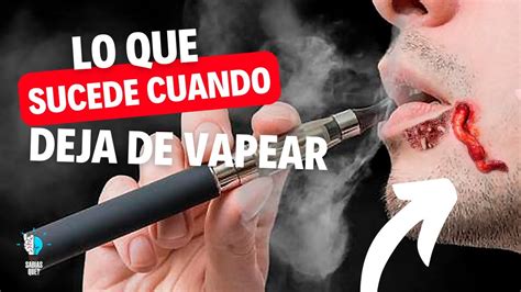 Lo Que Le Sucede A Tu Cuerpo Cuando Dejas De Usar Vape YouTube