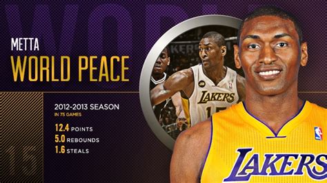 Player Capsule Metta World Peace NBA