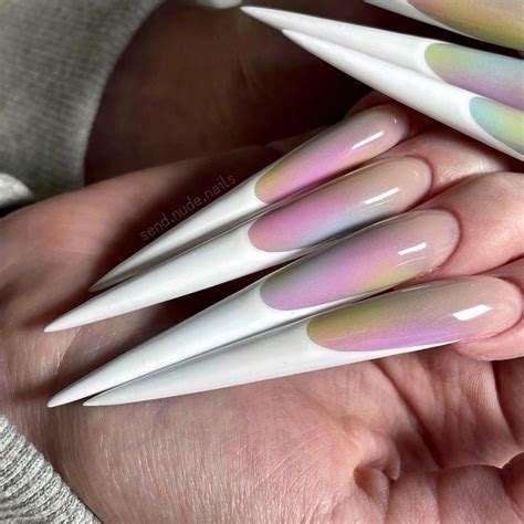 Спб Ногти Наращивание send nude nails Instagram photos and videos Stilletto nails