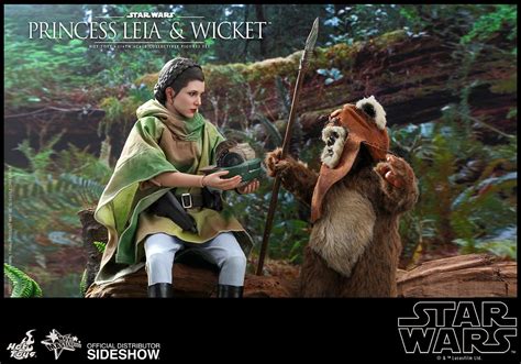 Hot Toys Princess Leia Wicket Look Straight Out Of Endor