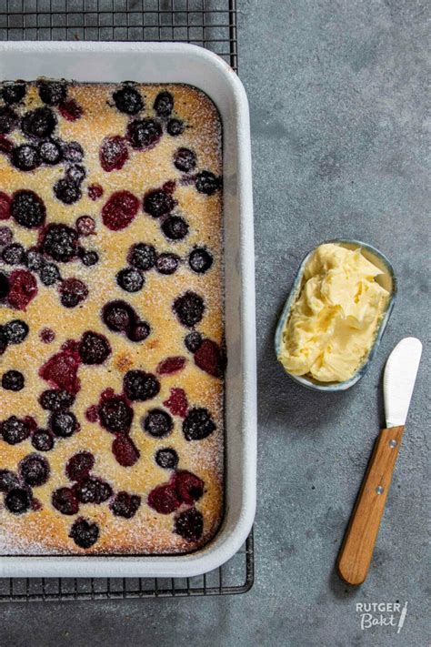 Pannenkoek Uit De Oven Met Ricotta En Bosvruchten