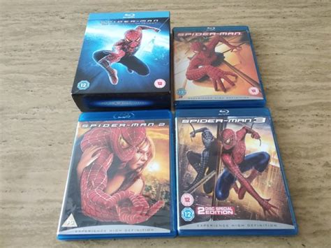 Jual Blu Ray DVD Spider Man The High Definition Trilogy Di Lapak Berlie