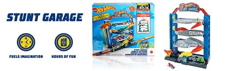 Hot Wheels City Stunt Garage Play Set Gift Idea For Ages To Years