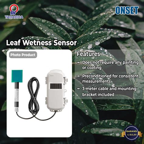 Leaf Wetness Sensor Alat Uji