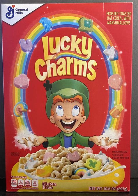 Lucky Charms Frosted Oat Cereal With Marshmallows 10 5 Oz General Mills Ebay