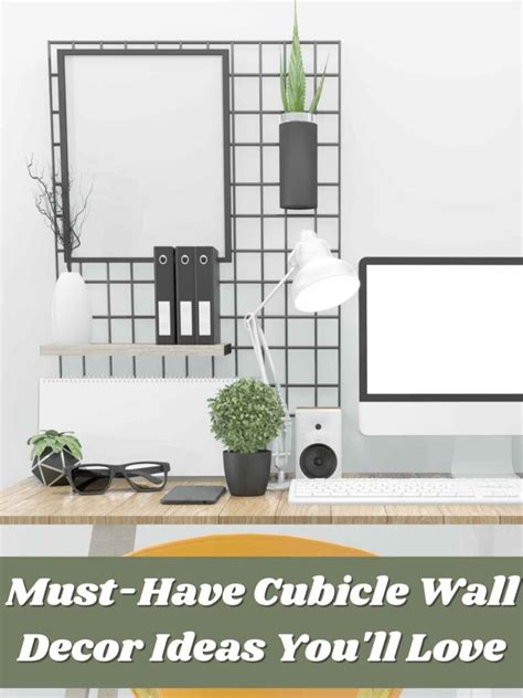 37 Must-Have Cubicle Wall Decor Ideas You’ll Love – Pink Pop Design