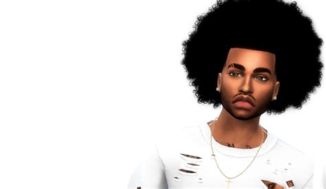 sims 4 black male hair cc - Caption Simple