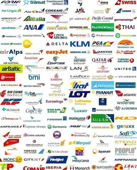 logos  tail designs  airline companies airline logo passenger
