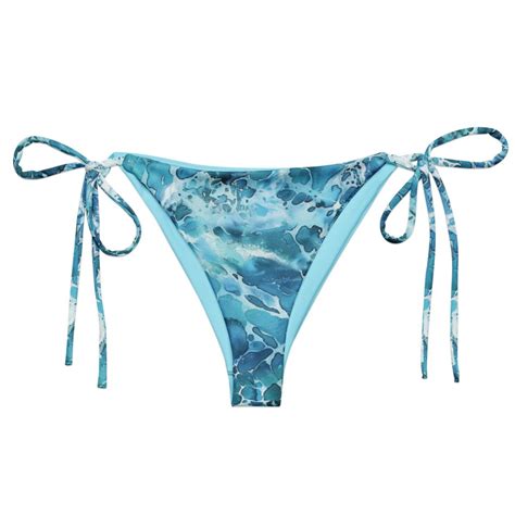 Ocean Serenity String Bikini Bottom The Dive Compass