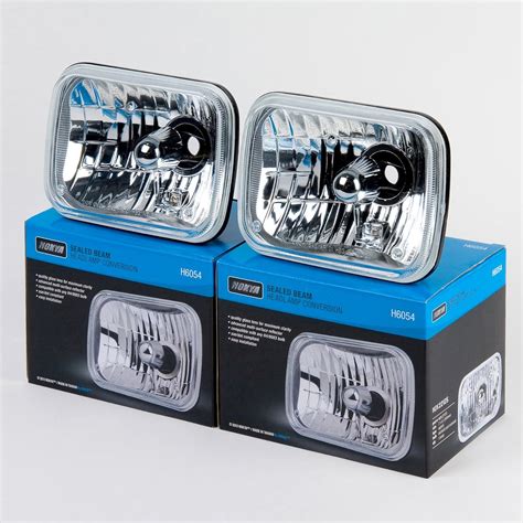 Nokya H6054 Sealed Beam Headlight Conversion 7X6 200mm H4 Quantity 1