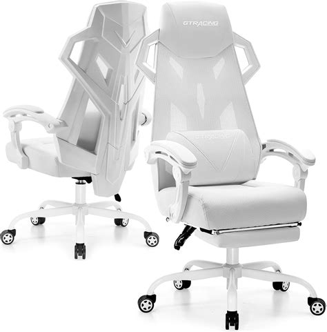 Gtracing Gaming Chair Computer Chair With Mesh Back Ergonomic Gaming
