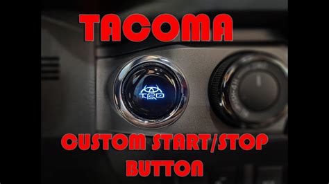 TACOMA Custom PUSH START Buttons First Look And How To Install YouTube