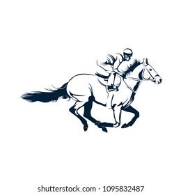 Jockey Logo Vectors Free Download