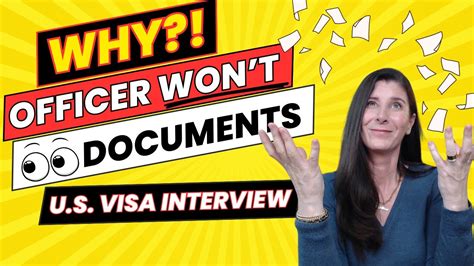 Why Us Visa Officers Dont Always Look At Your Documents At U S Visa