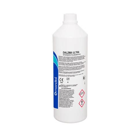 Detergente líquido DIALZIMA ULTRA Mondial S r l espuma 1000 mL