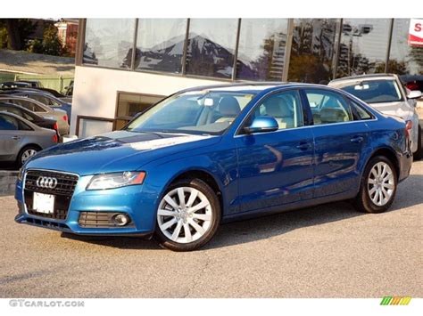 Aruba Blue Pearl Effect 2009 Audi A4 32 Quattro Sedan Exterior Photo