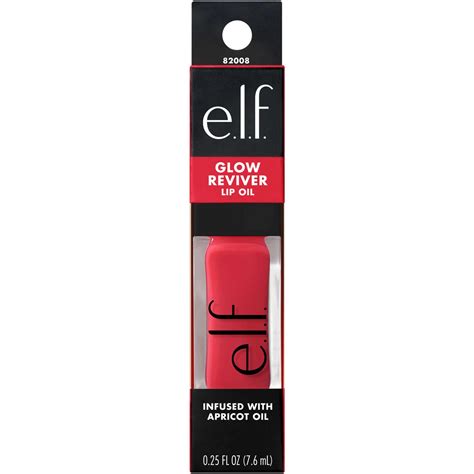 E.L.F. Glow Reviver Lip Oil - Rose Envy - Hydrating Glossy Color with