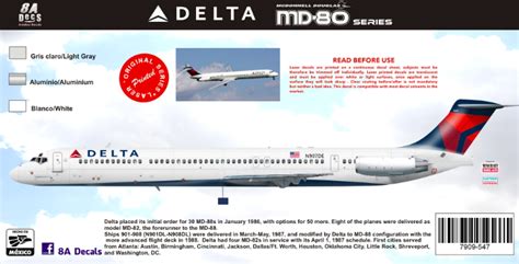 MD-80 SERIES DELTA RETIREMENT SCHEME 8aDecs -7909-547-144