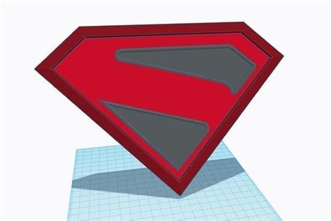 Superman Kingdom Come Symbol 3D model 3D printable | CGTrader