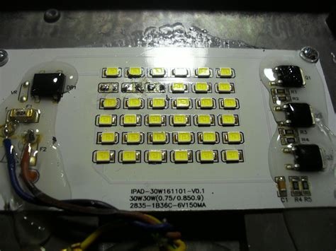 Пайка SMD диодов в прожекторе (как?) | Пикабу