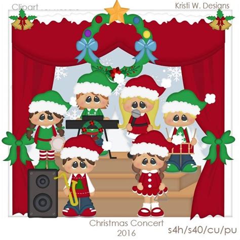 Christmas Concert Clipart