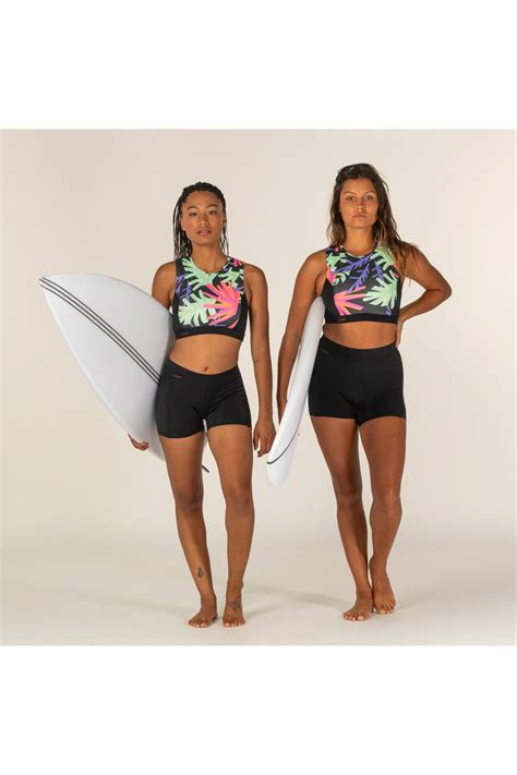 Decathlon Kadın Sörf Bikini Altı Şort Kesim Siyah Reva Fiyatı