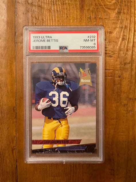 1993 Fleer Ultra 232 Jerome Bettis RC For Sale Online EBay