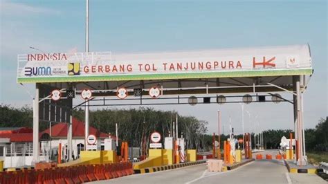 Jalan Tol Binjai Langsa Seksi Tanjung Pura Belum Beroperasi Jelang