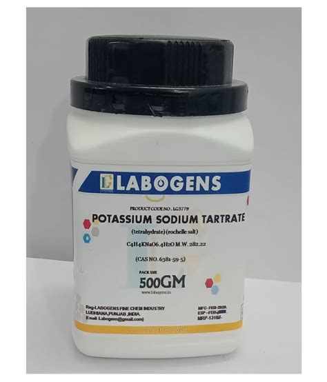 Labogens Potassium Sodium Tartrate Gm Buy Online At Best Price In