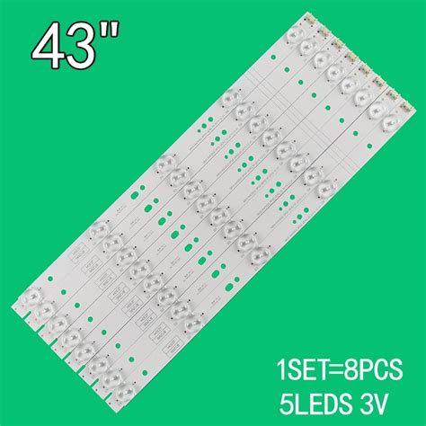 Suitable For Skyworth 43-inch Lcd Tv 5800-w43002-3p00 43e3000 43e3500 ...