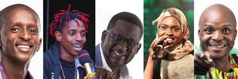 Top 5 Comedians In Kenya