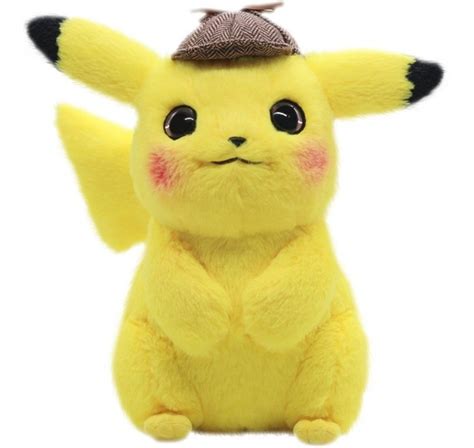 Pelucia Detective Pikachu De 28 Cm Pokemon Garantia Mercado Livre