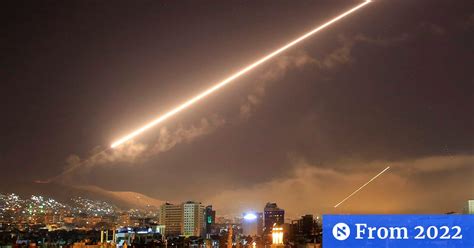 Syria Reports Israeli Airstrikes Near Damascus Israel News