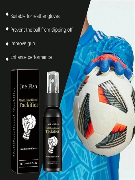 Jue Fish Goalkeeper Gloves Grip Strength Spray Gloves Increase