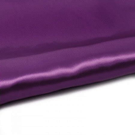 Tecido Cetim Charmousse Roxo 1 40x1 00m Para Roupas e Decorações