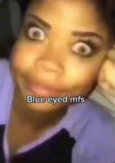 Blue Eyes Stare Meme