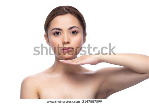 Close Portrait Beautiful Half Naked Woman Stock Photo Shutterstock